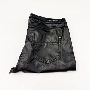 Rock & Republic Kashmiere Wild Child Faux Leather Pants Size 14